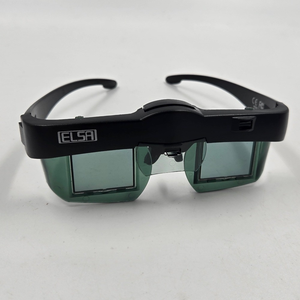ELSA 3D Revelator Active Shutter Glasses Model 7654 Vintage Retro Gaming Tech